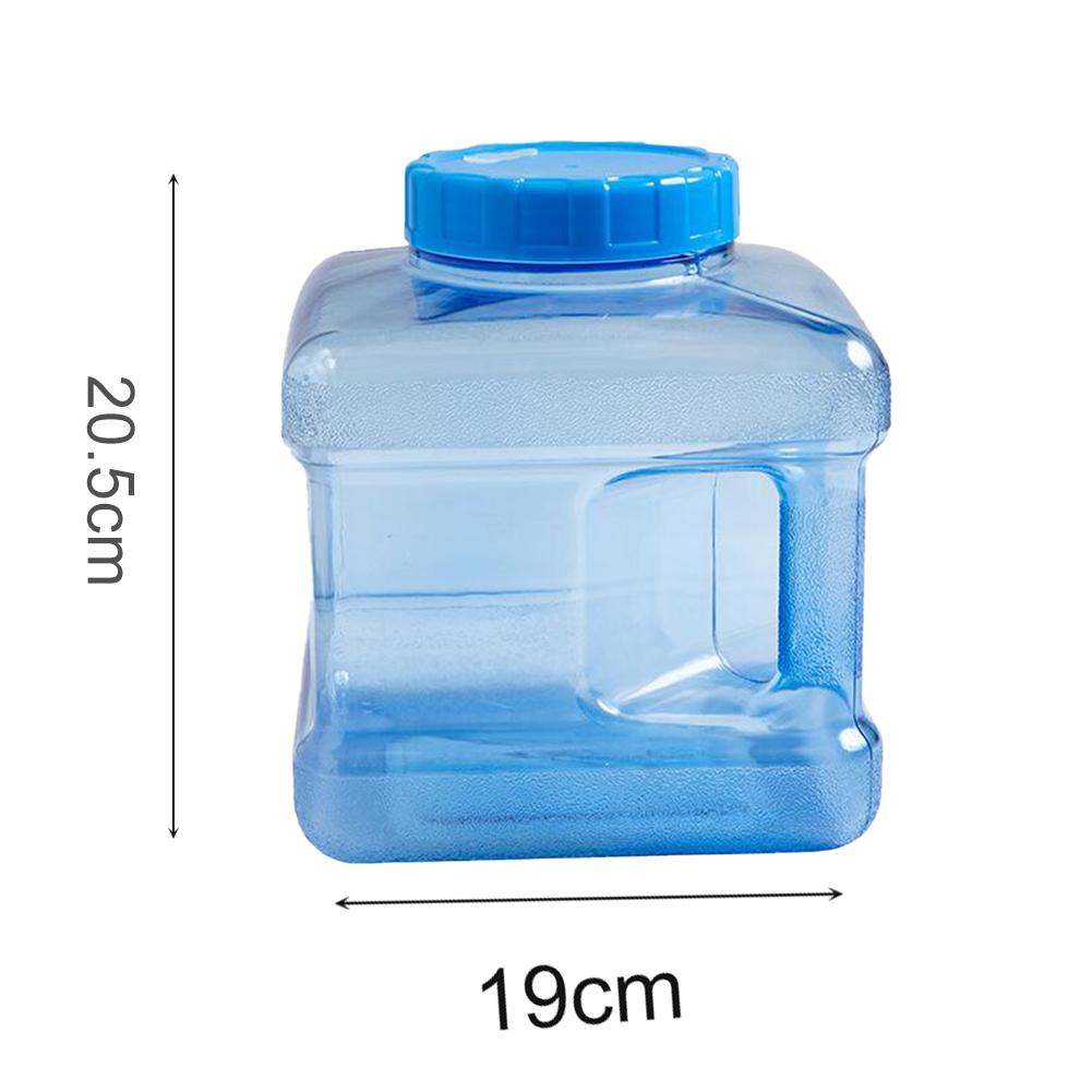 Outdoor Portable Water Container With Spigot Leakproof Camping Water Bucket Tank With Faucet Water Storage Carrier 5/10/11/12L