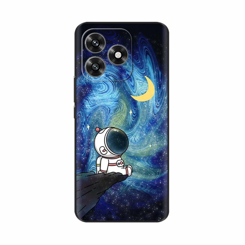 For Honor X5c Plus Case Luxury Painted Back Cover Soft Silicone Case For Honor X5c Plus X5 C Plus Proective Phone Cases Fundas