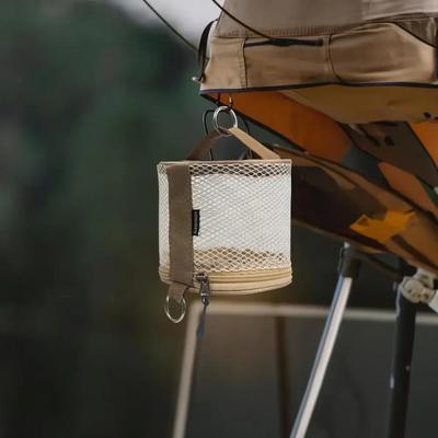 Outdoor Camping Tissue Box Portable Roll Paper Storage Bag Car Paper Tube Bag Storage Box Tent Hanging Napkin Rack Camping Gear