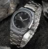Fashion Versatile Watch Ultra-thin Men's Watch Steel Belt Quartz Watch