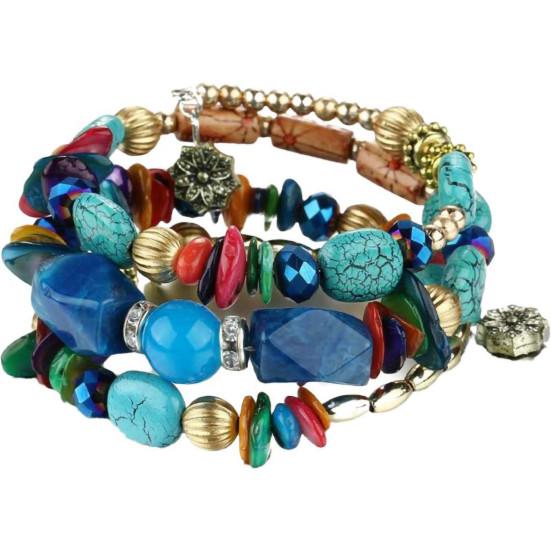 Smooth Lightweight Terrific Durable Colorful Women Bracelet Student