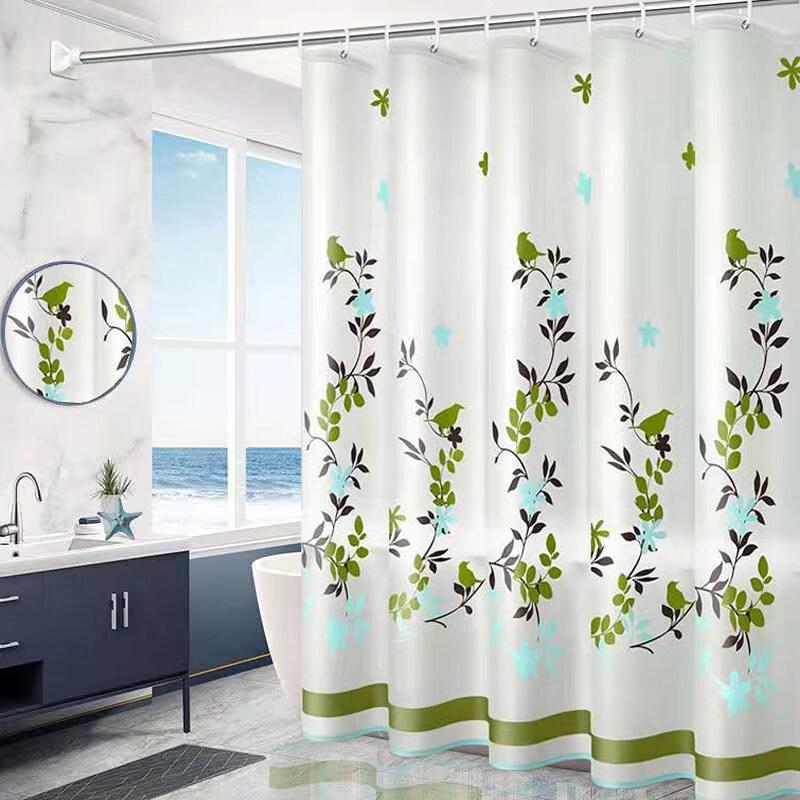 LIEI Thickened Waterproof Mildew-Proof Shower Curtain