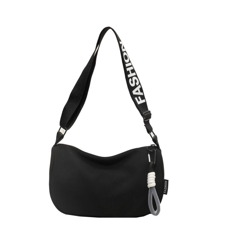 Oxford cloth large-capacity dumpling bag women's new versatile leisure sports style shoulder messenger bag