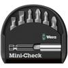 Etui d'embouts - Wera - Bit-Check 7 - 6 embouts 25 mm - Porte-embout universel - Aimant puissant