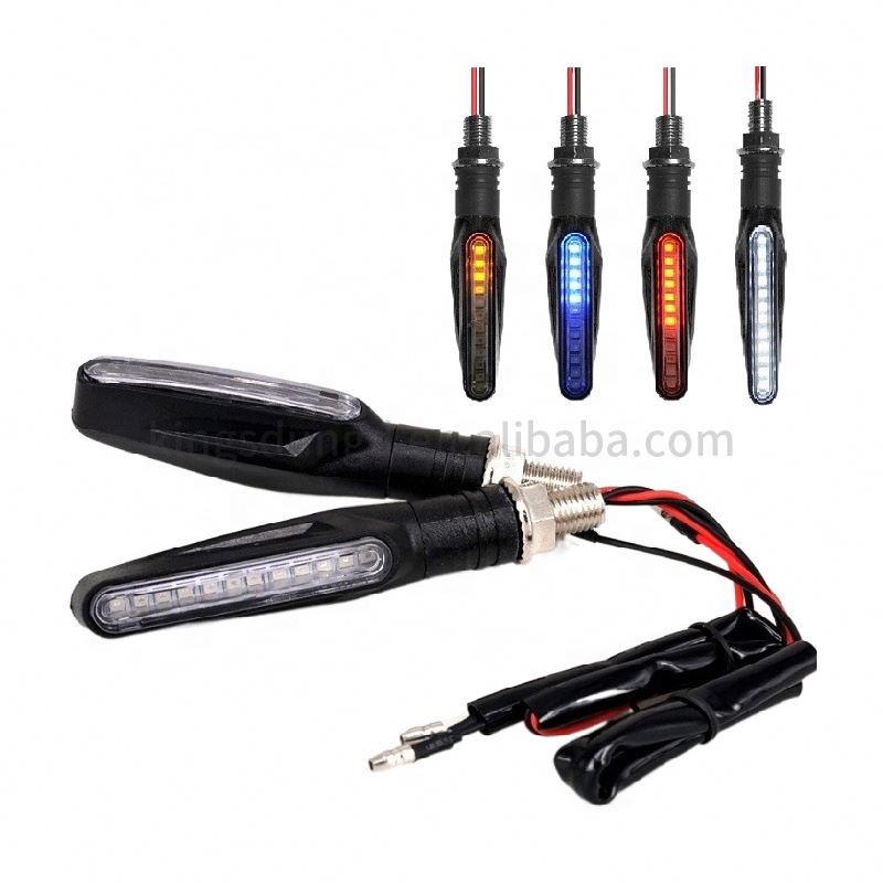 Motorbike one word water turn signal light racing light signal light LED turn signal