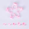 PMU Pink Pigment Ring Cup Eyelash Extension Glue Holder Tattoo Pigment Bowl