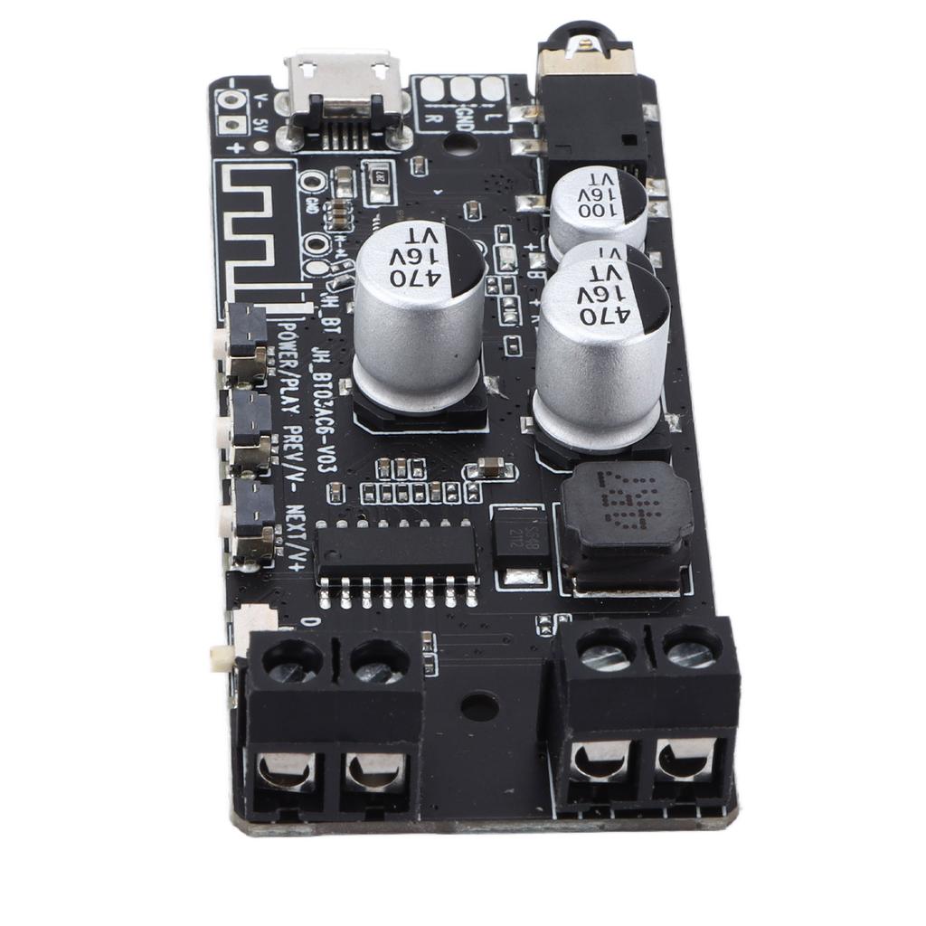 Digital Amplifier Board Wireless Stable Stereo Power Amplifier Module with Buttons For Car Computer Home Theater Audio