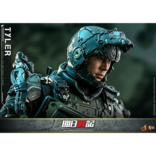Movie Masterpiece Warriors of Future Tyler 1/6 Scale Figure, Black, Approximately 31cm Tall, MMS667