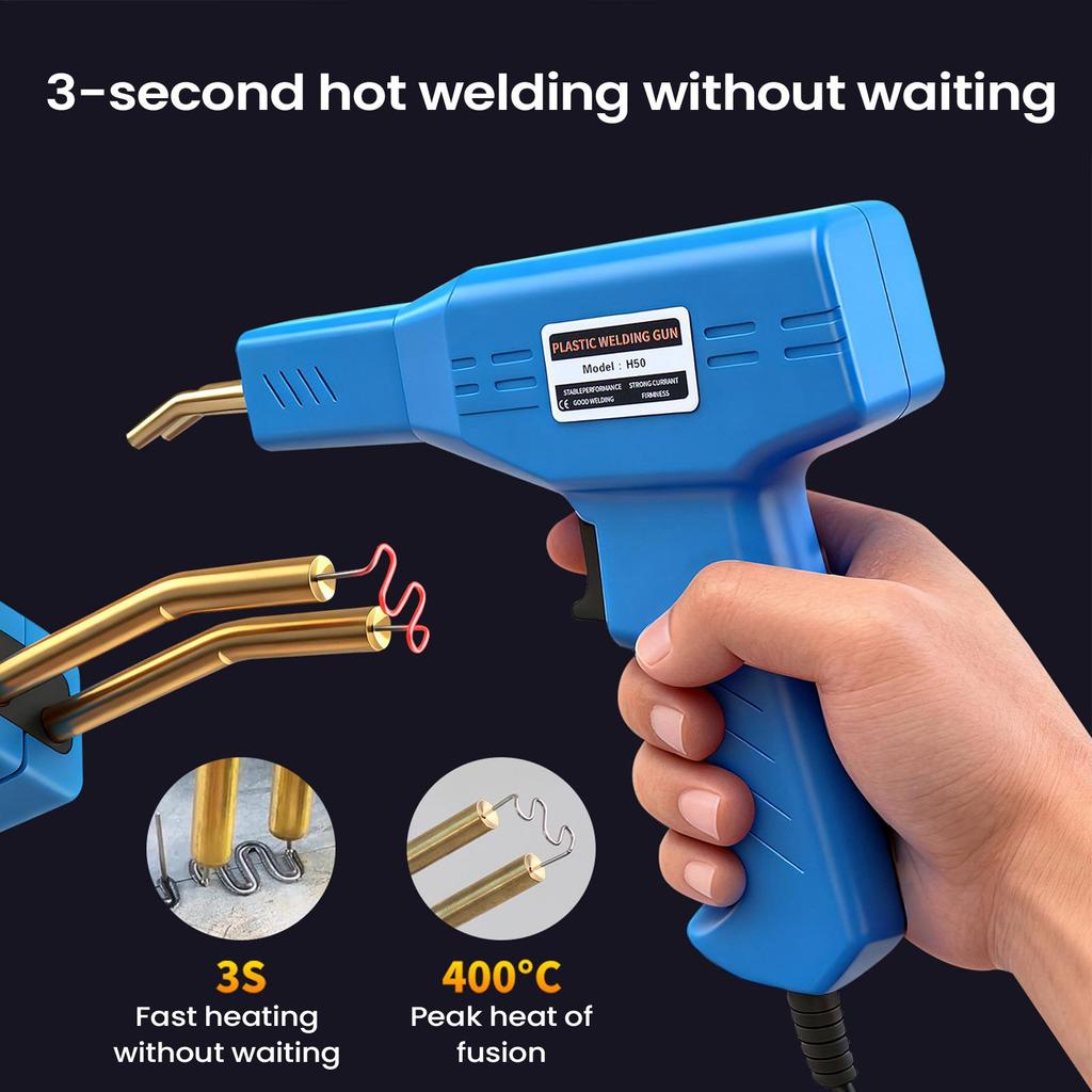 Portable Car Bumper Repair Kit Auto Body Restore Tools Crack Broken Hard Fixing Shop Home ATV Kayak Board Dash Car Accessories