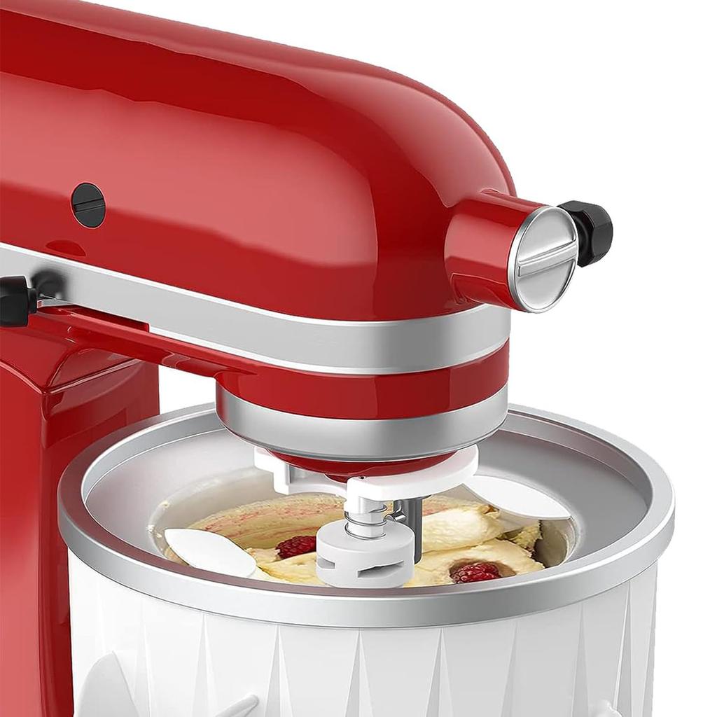 Ice Cream Machine Attachment for Tilt Head Stand Mixer Ice Cream Drive Assembly Sorbet Gelato Maker Accessories