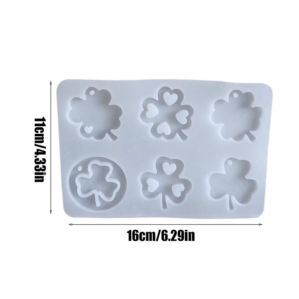 

Four Leaves Lucky Silicone Mold Lucky Grass Shape Silicone Mold Creative Lucky Grass Shape Silicone Mold Non-stick Silicone Mold