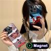 Cardi B Glass MagSafe Mobile Phone Case for iPhone 17 16 15 14 13 12 11 Air Pro Max Plus Mini Colorful Cover