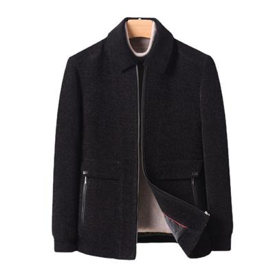 Μπουφάν Chenel Φθινόπωρο και Χειμώνας Αφαιρούμενος Γιακάς Ανδρικό Καθημερινό Μπουφάν με Επένδυση Μόδα για Μπαμπάδες Μέσης Ηλικίας Ανδρικό Μπουφάν Μπουφάν