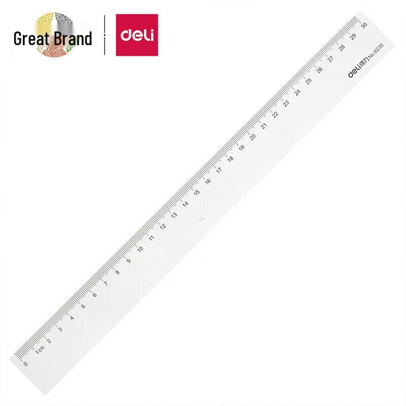 Deli 6230 30cm Straight Ruler
