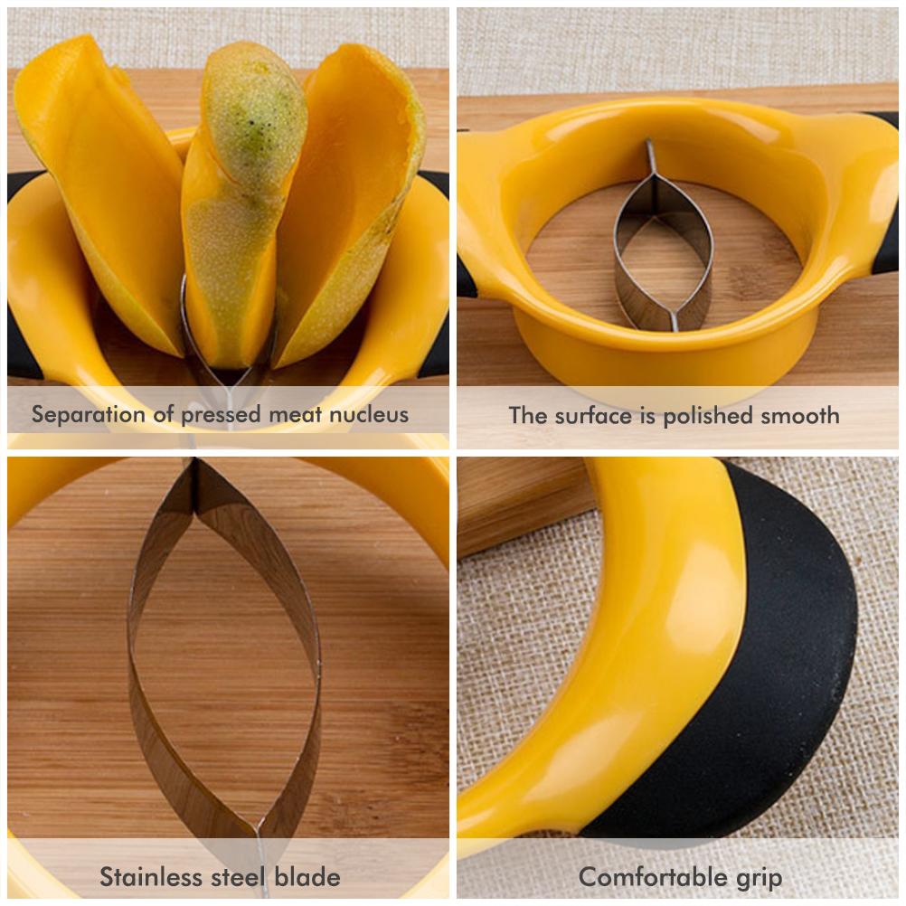 Stainless Steel Mango Slicer Pitter Cutter Tool