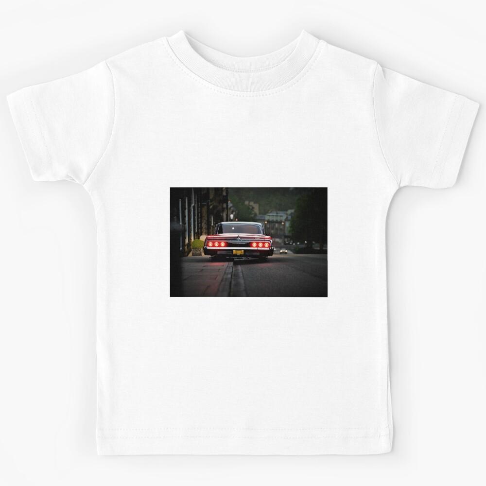 Cherry Red 1964 Chevrolet Impala Lowrider Kids T-Shirt 100