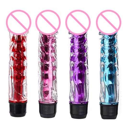 Dildo Vibrátor Sexuálne hračky Vodotesné Multi-Speed ​​Super Dildo G Bodové Vibrátory Bezpečné sexuálne produkty