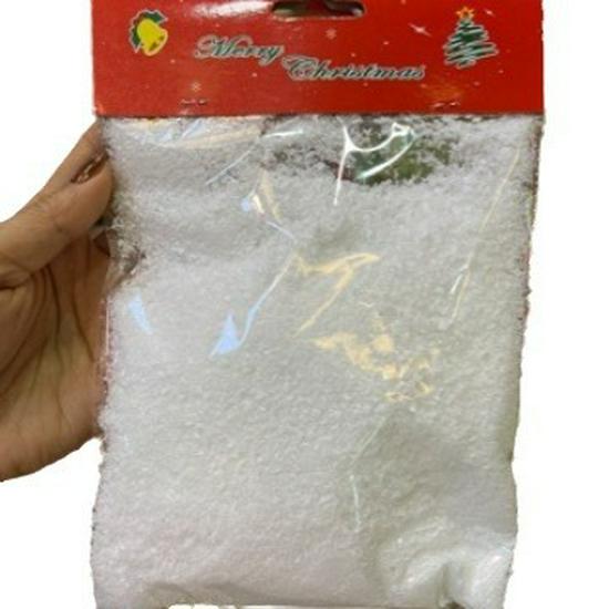 8g Schaumpulver: Weihnachts Schneeflocken Szene Dekoration, Kunstschnee für Bäume & Requisiten