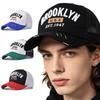 2026 Nowa Kreatywna Czapka Baseballowa BROOKLYN 1947 Haftowana Hip Hopowa Czapka do Skateboardingu Outdoorowa Codzienna Rekreacyjna Czapka Przeciwsłoneczna Czapka z Siatki
