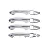 Car Decoration Door Bowl Handle Cover For Honda CRV 2007-2011 Silver Carbon Fiber Cars Accessories Styling Upgrade