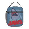 Jaws 50th Anniversary Logo Insulated Lunch Bag for Women Office Cooler Thermal Food Box Tote Portable Lunch Boxes Container