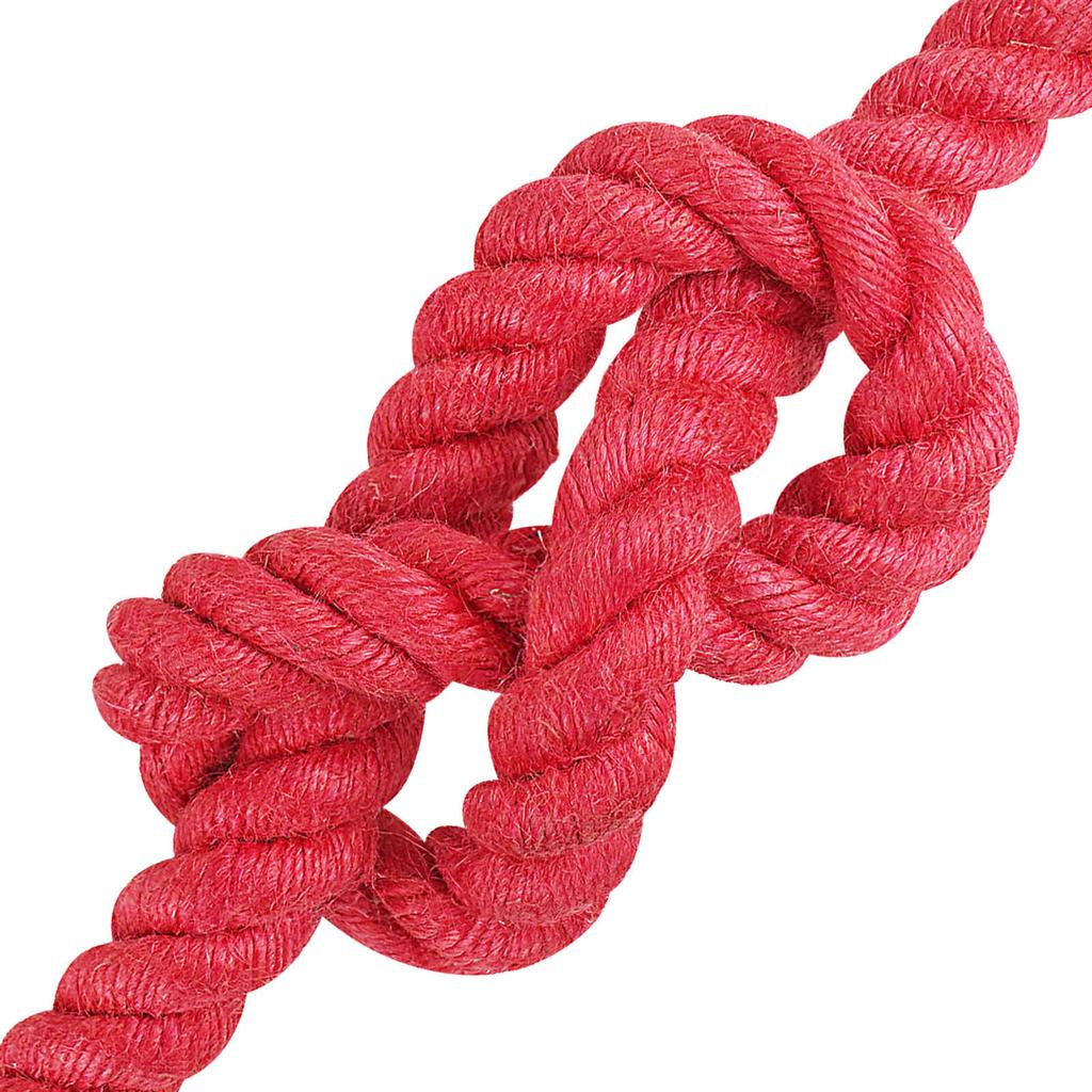 Jute Rope Red 100percent Tossa Jute