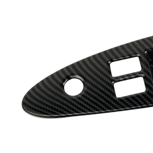Fensterschalter-Panel-Rahmen (2 Stück) für 2009-2020 Linkslenker Nissan 370Z