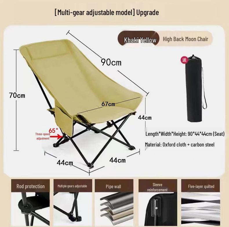 1.5m X-Type Folding Outdoor Table & Chair Set for Picnic, Camping, BBQ - Carbon Steel
