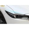 ABS Chrome  Front Headlight Eyebrows Lamp Strip Trim For Mazda CX-5 2017-21