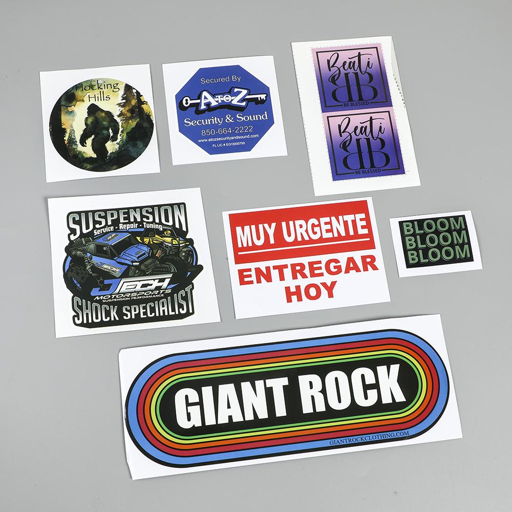 Not Easy to Fall Attractive Waterproof Vinyl Decal PVC Stickers Bulk 1