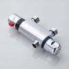 Durable Shower Valve Chrome Bottom Exposed Bar Shower Mixer Valve Tap Bathroom Accessories Bathroom Faucet
