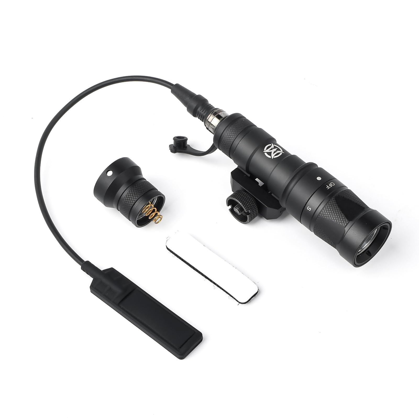 

Тактический фонарь M300W Scout Light со стробоскопом с выносной кнопкой 400 люмен светодиодный фонарик, совместимый с репликой SF 20 мм для игр на выживание