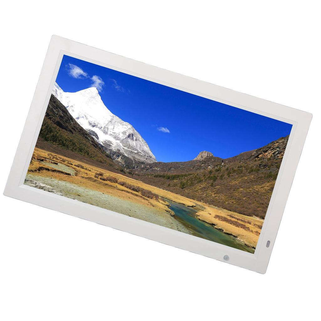 21.5inch Digital Photo Frame 16:9 IPS Display 1920x1080 HD Digital Picture Frame with Body Sensor