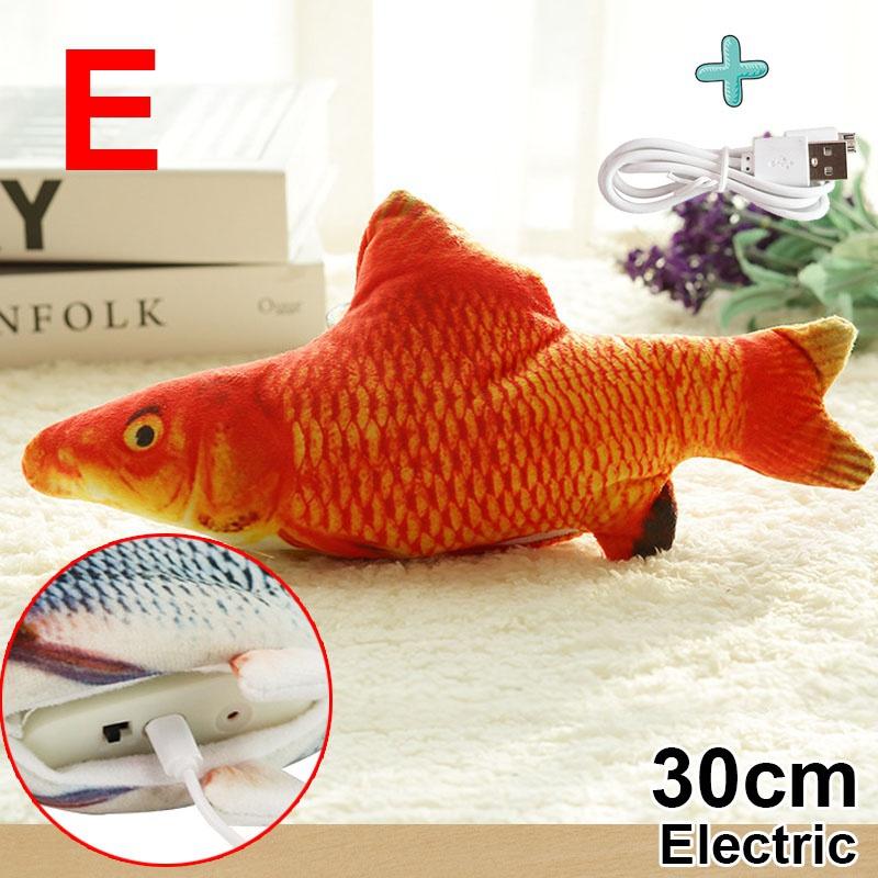 silent vibrating timer Interactive Dancing Fish Cat Toy with Vibrating Maldives