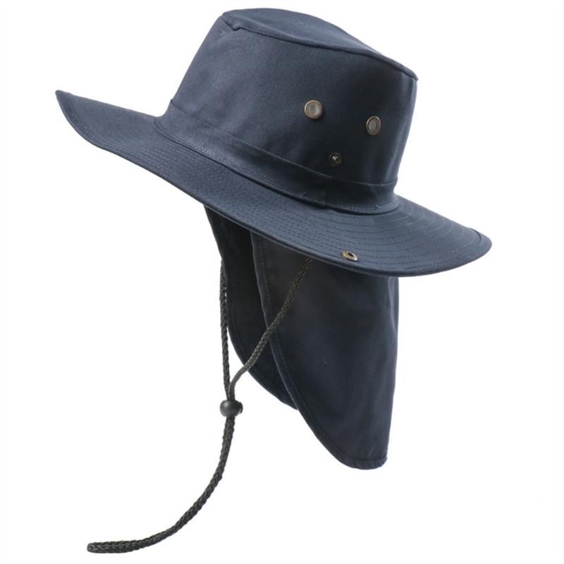 Breathable Sun Hat for Women Neck Cover Hat with Neck Flap Wide Brimmed Hat Adjustable Fashionable Sports Hat