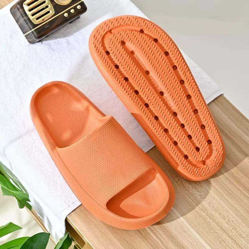 Slippers men's summer outdoor wear indoor home non-slip household thick-bottomed sandals men's summer