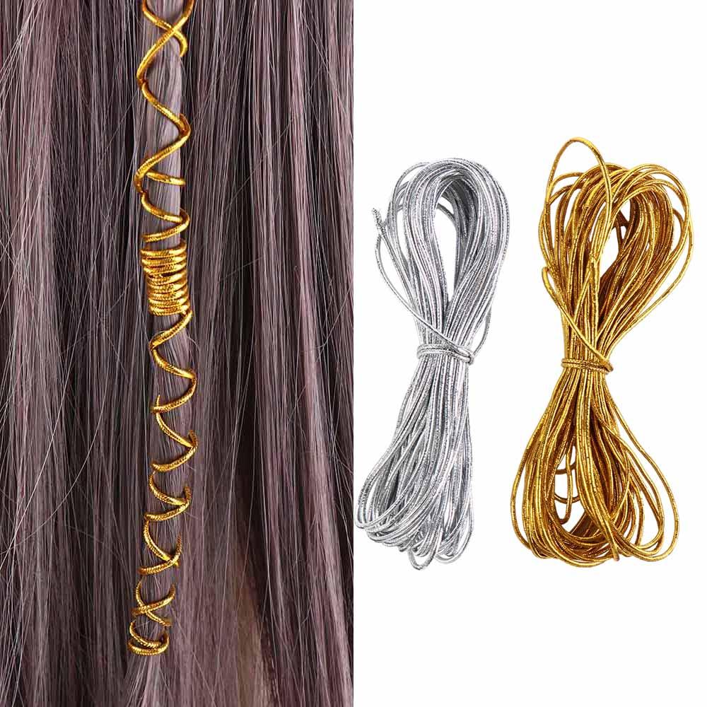 Dirty Braid Braiding Hair Strings Rope Strands Girl DIY Ponytail 5M Braided Hair Rope