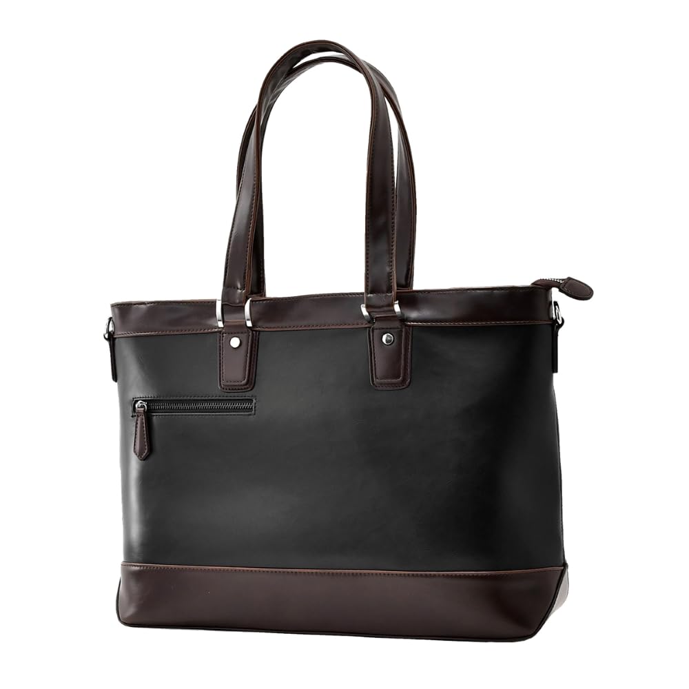 

Tote Business Large Casual Free Floor PU inch PC Zippered Storage Shoulder Hook Job Business L [Sacro] Bag, Bag, Men s, Capacity, Business,