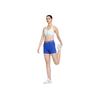 Nike Pro 365 Logo Comfortable Quick-Dry Training Shorts Women Shorts Royal-Blue CZ9832-407