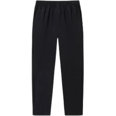 Casual Simple Solid Color Straight Leg Slim Fit Knitted Sports Pants Men Bottoms Black 152527502-3