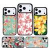 Tropical Flowers Soft Phone Case For iPhone 17 AIR 16 Pro Max 15 14 Pro 11 12 13 Shockproof Silicone Cover