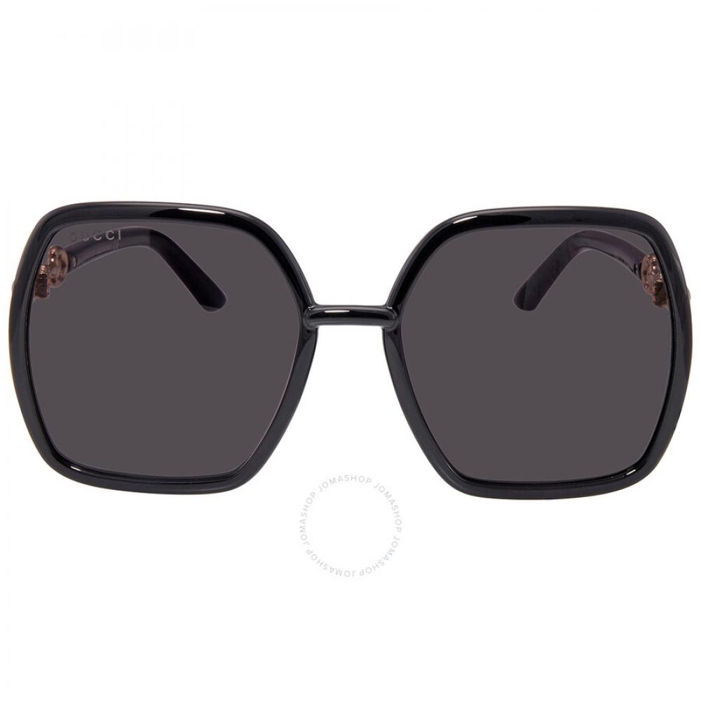 

Gucci Grey Square Ladies Sunglasses GG0890S 001 55