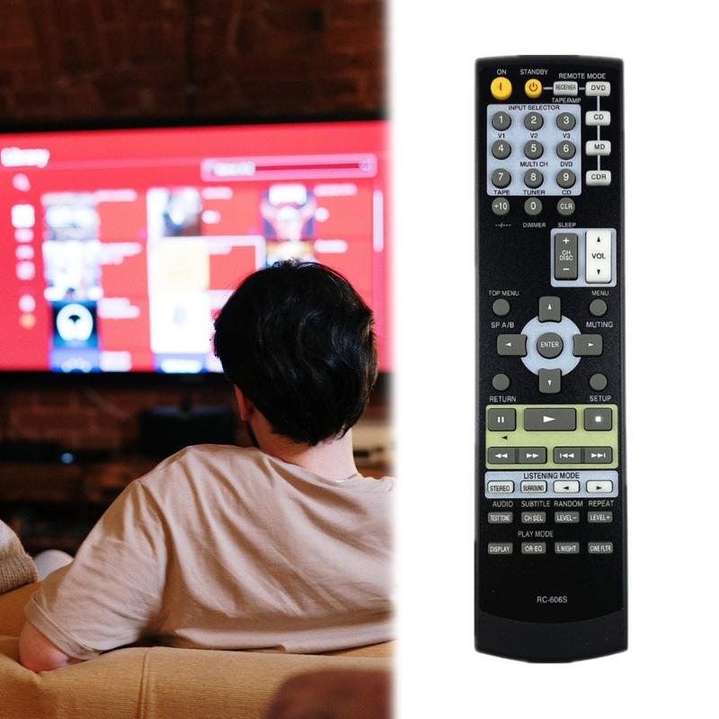 Replacement Remote Control RC606S for Disc Home Theater System HTS680S HTR580 HTS580 HTS680 HTR330 HTS580 HTS680 HTR330