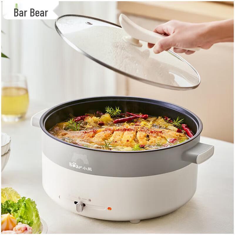 Bear 6L Multi-function Electric Cooking Pot CN plug (adapter included)