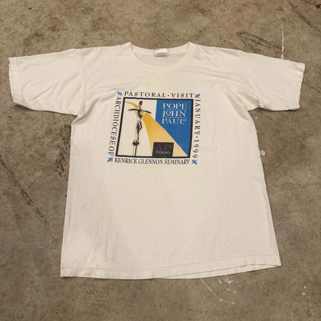 Vintage Pope John PaulII Pastoral Visit 1999 St.Louis Event Tee