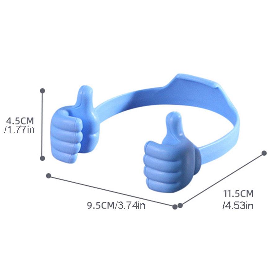 Thumb Shape Mobile Phone Holder, Creative Desktop Stand for Smartphones, Cute Gift & Desk Decor