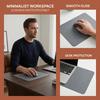 High Quality Leather Mouse Pad Non-slip Wear Resistant Gaming Desk Mat Smooth Anti Scratch Computer Table Protector Home Office