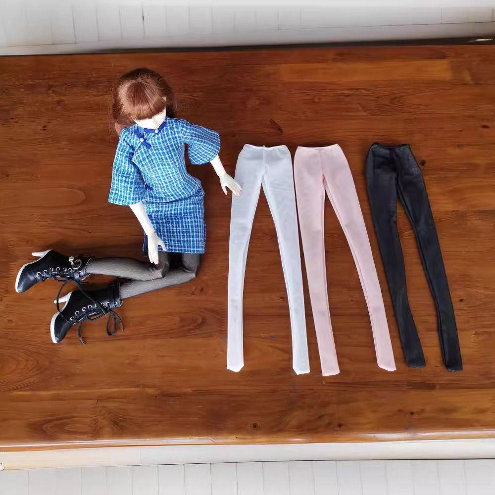Handmade 1/6 Doll Plastic Glasses Fashion High Stretch Jumpsuit for 1/3 BJD 30/60cm Dolls