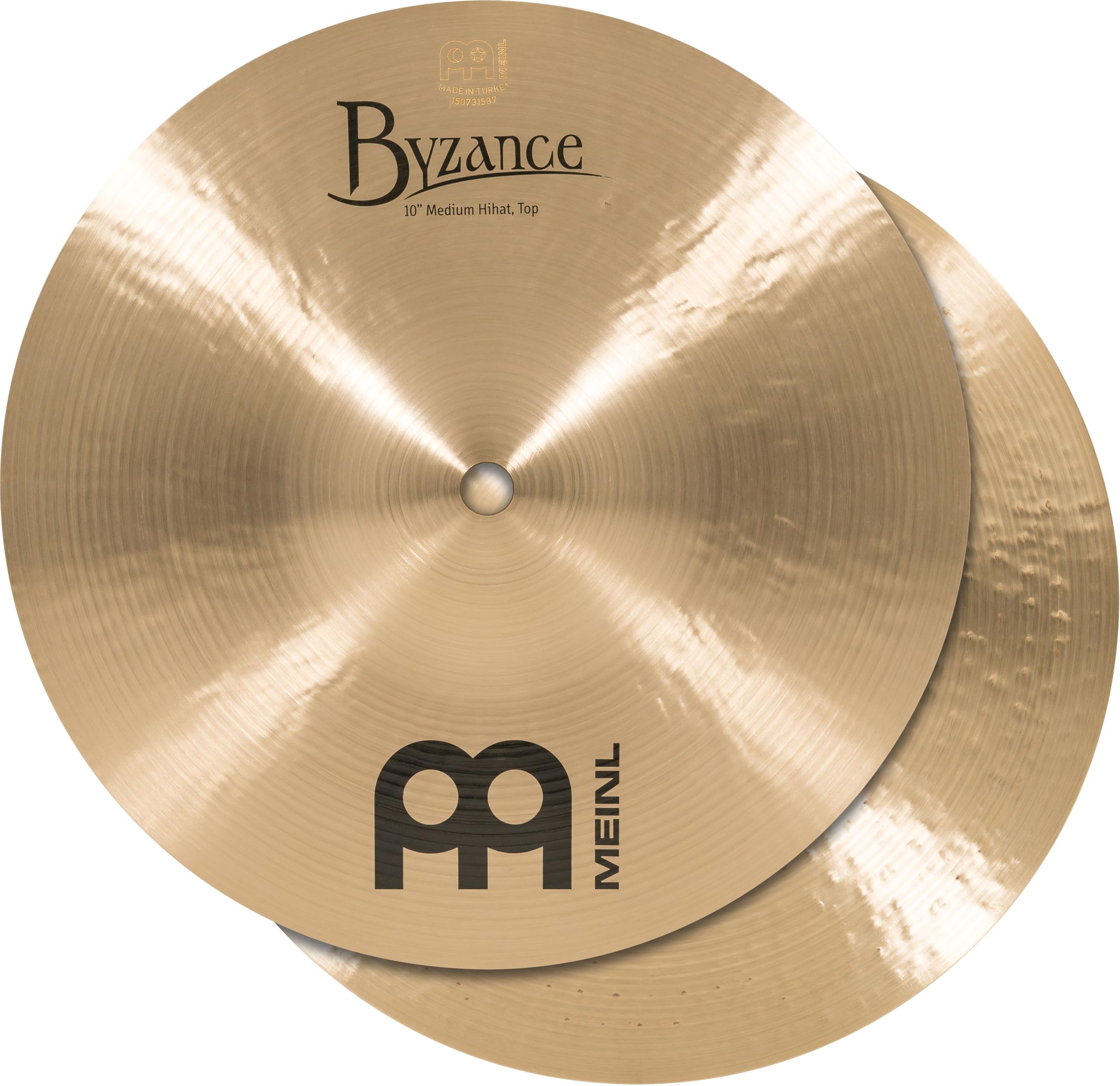 

Тарілки MEINL Byzance Traditional Series для хай-хетів 10 Mini Hi-Hat Pair B10MH [Оригінальний вітчизняний продукт]