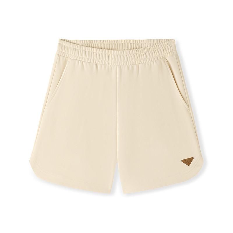 Skechers Breathable Loose Knit Comfortable Classic Outdoor Commuter Couple Casual Shorts Women shorts L226W047-001J S